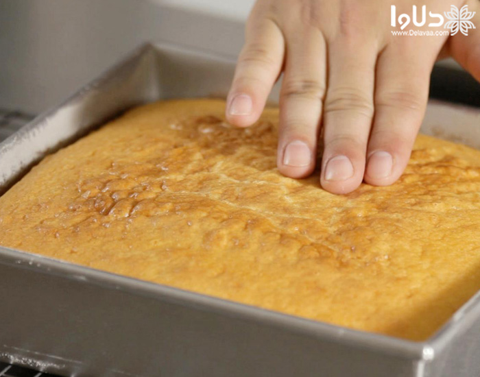تنظیم المنت های بالا و پایین توستر برای پخت کیک