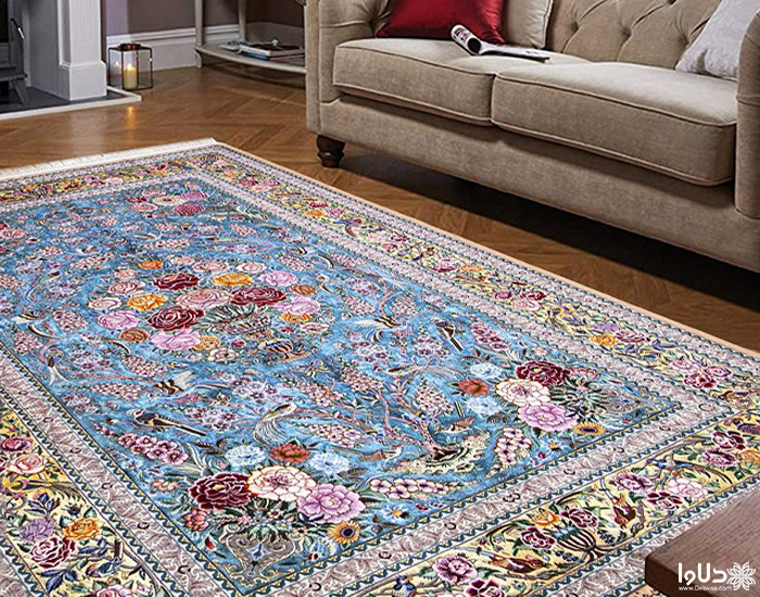 2.فرش دستباف کاشان ، با کیفیت ترین انواع فرش دستباف ایرانی