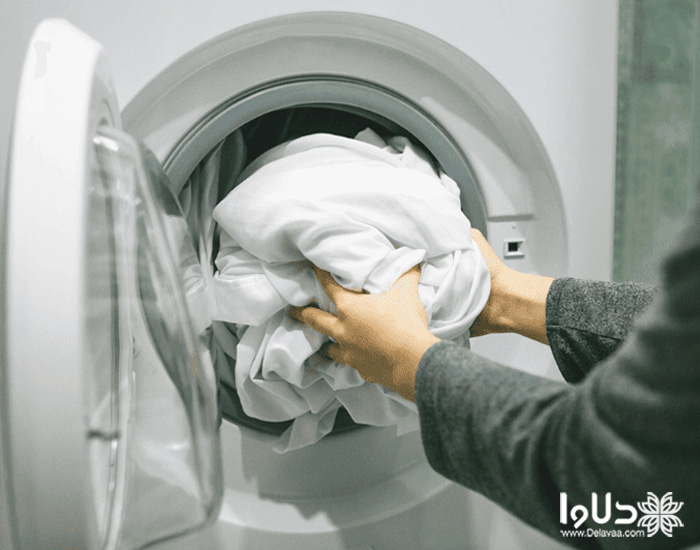 شستن پرده در ماشین لباسشویی دوو